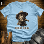 Cuban Cigar Softstyle T-Shirt Light Blue | Cigar Lover Gift Tee