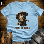 Stogie Made In Cuba Softstyle T-Shirt Light Blue | Cigar Gift