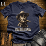 Stogie Made In Cuba Softstyle T-Shirt Navy | Cigar Gift