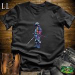 Cyberpunk Samurai Softstyle Tee Black | Samurai Tee