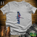 Cyberpunk Samurai Softstyle Tee Sport Grey | Samurai Tee