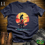 Dawn of the Samurai Softstyle Tee Navy | Samurai Tee