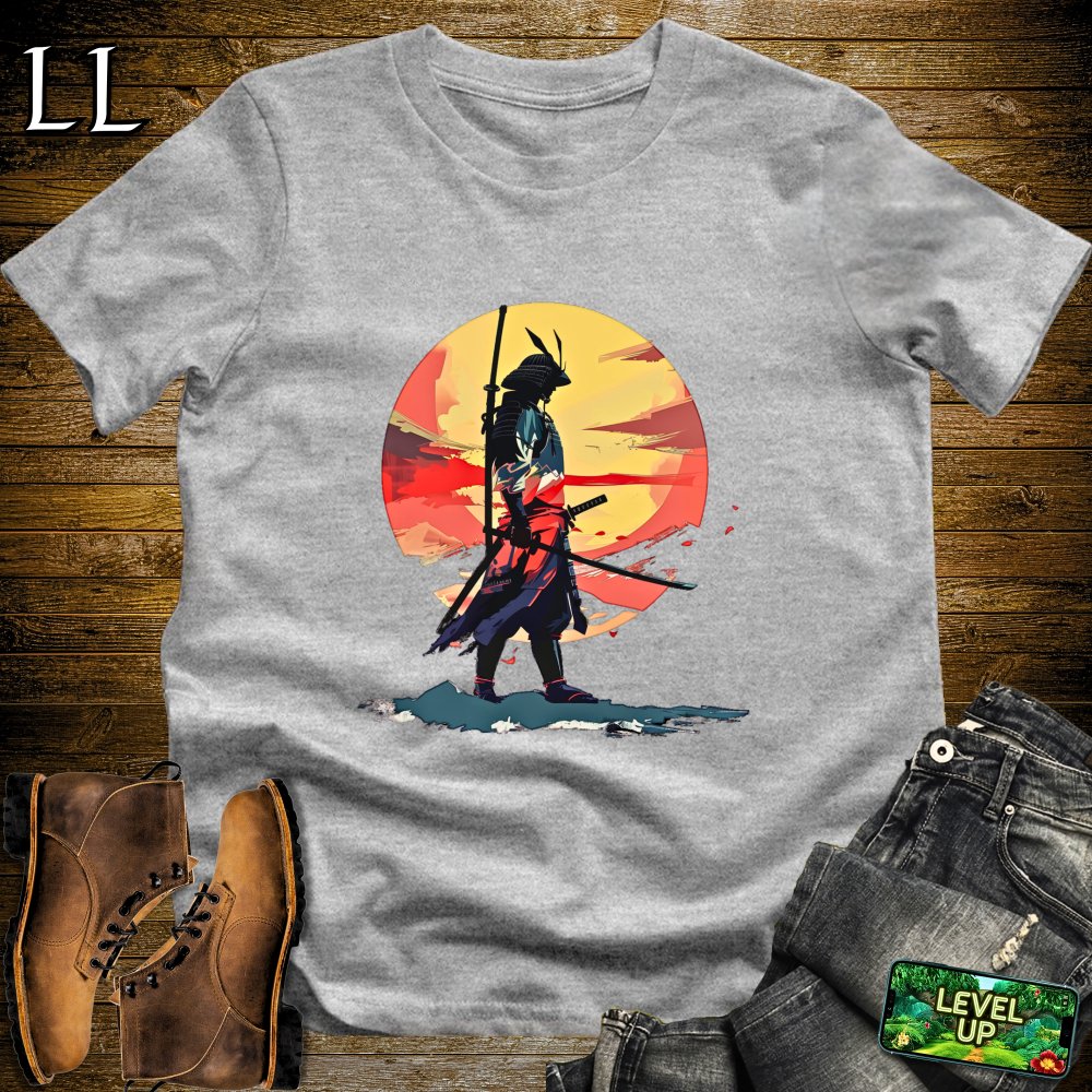 Dawn of the Samurai Softstyle Tee Sport Grey | Samurai Tee