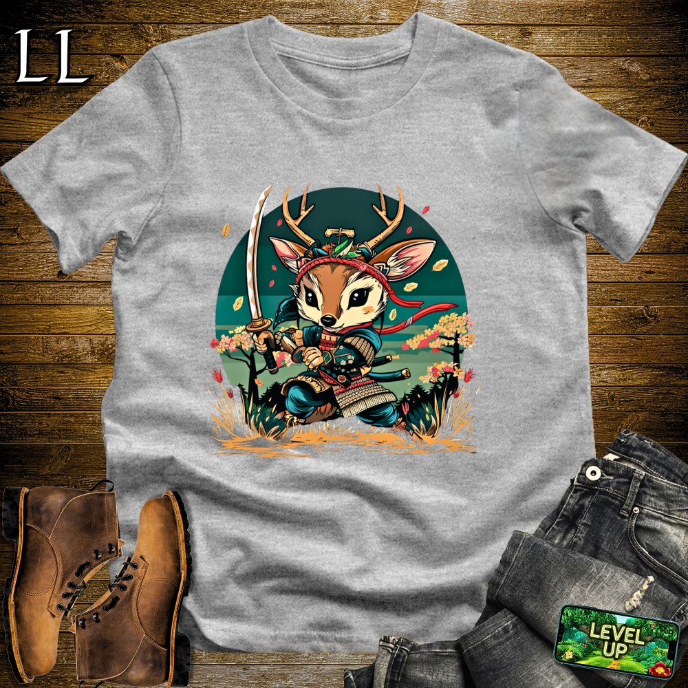Deer Samurai Softstyle Tee Sport Grey | Samurai Tee