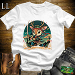 Deer Samurai Softstyle Tee White | Samurai Tee