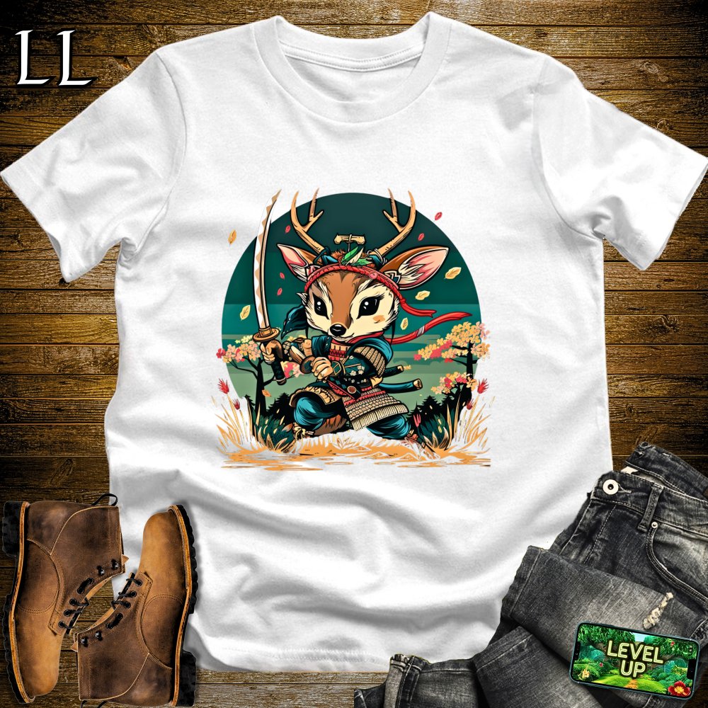 Deer Samurai Softstyle Tee White | Samurai Tee