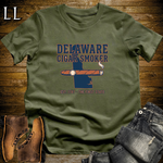 Delaware Cigar Smoker T-Shirt Military Green | Cigar Lover Gift Tee