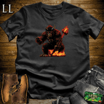 Devil Gorilla Black | Edgy Character Tee