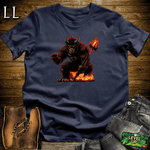 Devil Gorilla Navy | Edgy Character Tee