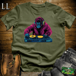 Party Animal DJ Gorilla Military Green | DJ Gorilla Tee