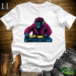 Party Animal DJ Gorilla White | DJ Gorilla Tee