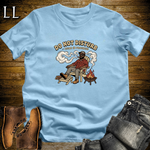 Do Not Disturb Cigar in Progress 1 T-Shirt Light Blue | Funny Cigar Tee Gift