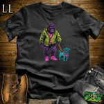 Dog Walker Gorilla Softstyle Tee - Black - LegacyLayers