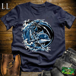 Dolphin Samurai Softstyle Tee Navy | Samurai Tee