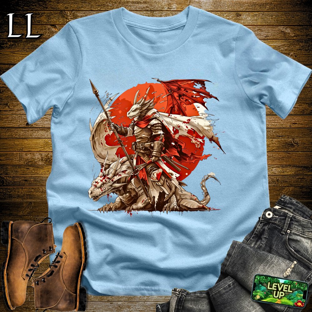 Dragon Rider Softstyle Tee - Light Blue - LegacyLayers