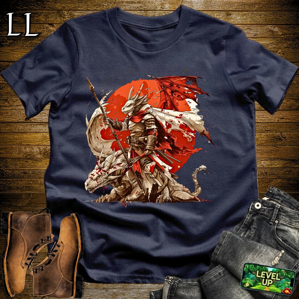 Dragon Rider Softstyle Tee - Navy - LegacyLayers