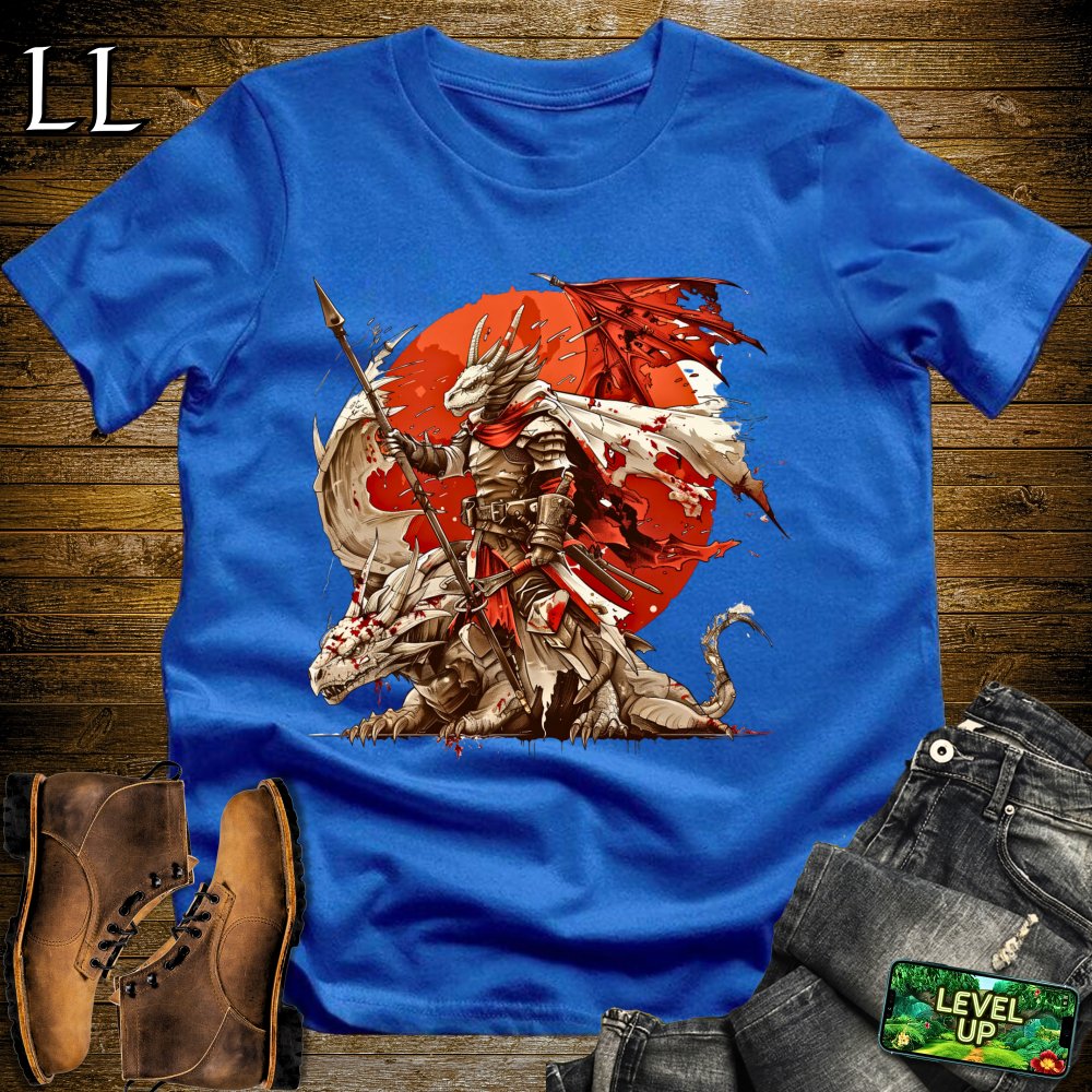 Dragon Rider Softstyle Tee - Royal - LegacyLayers