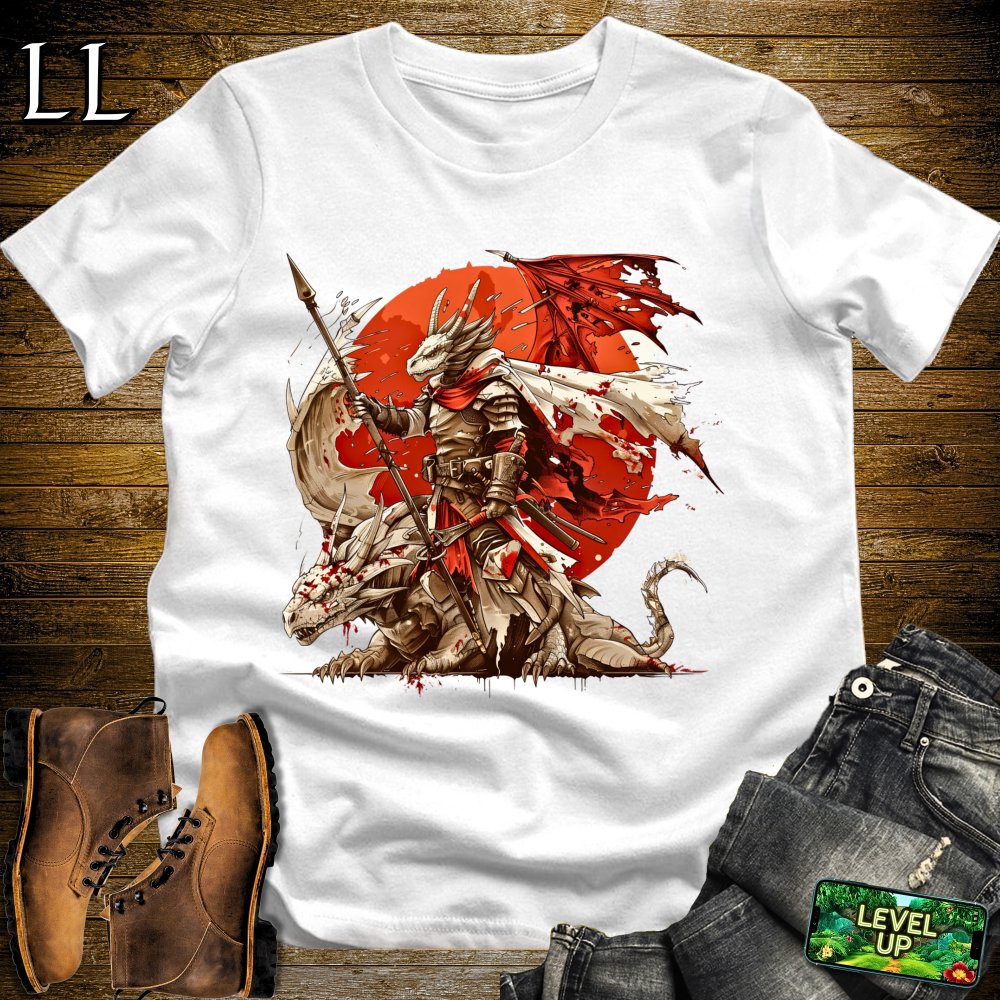 Dragon Rider Softstyle Tee - White - LegacyLayers