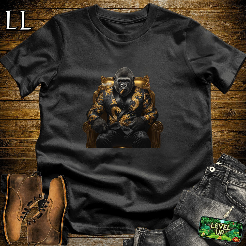 Dragon Suit Cigar Gorilla - Black - LegacyLayers
