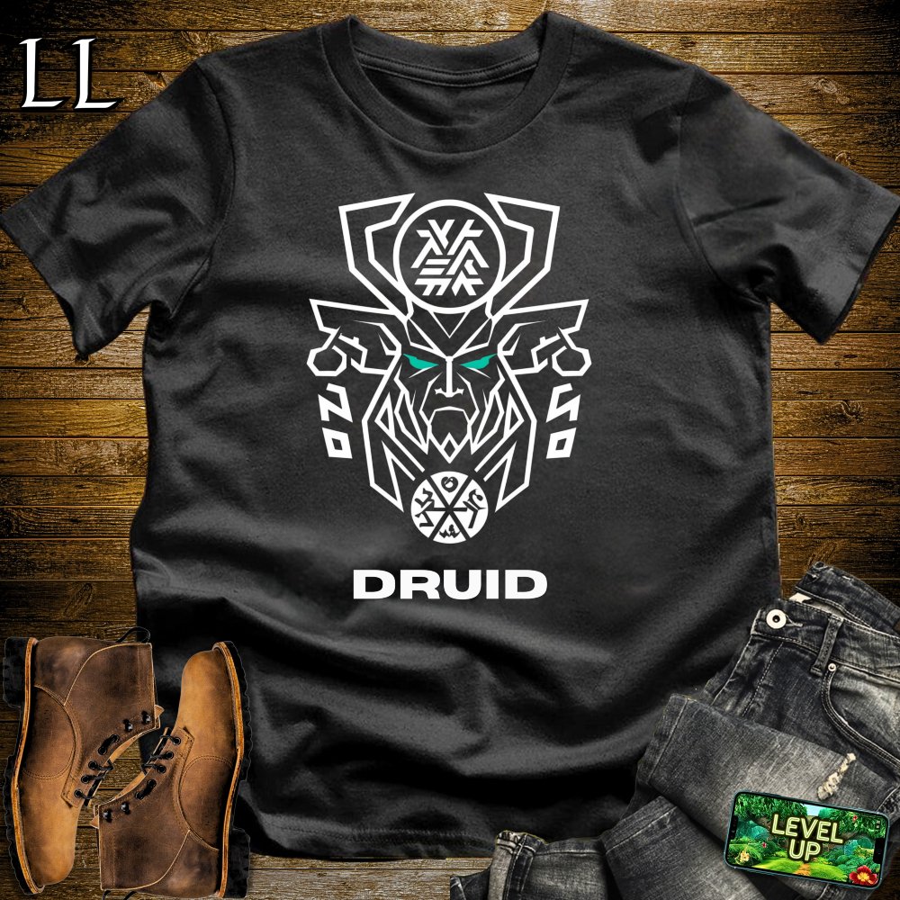 Druid Softstyle Tee - Black - LegacyLayers