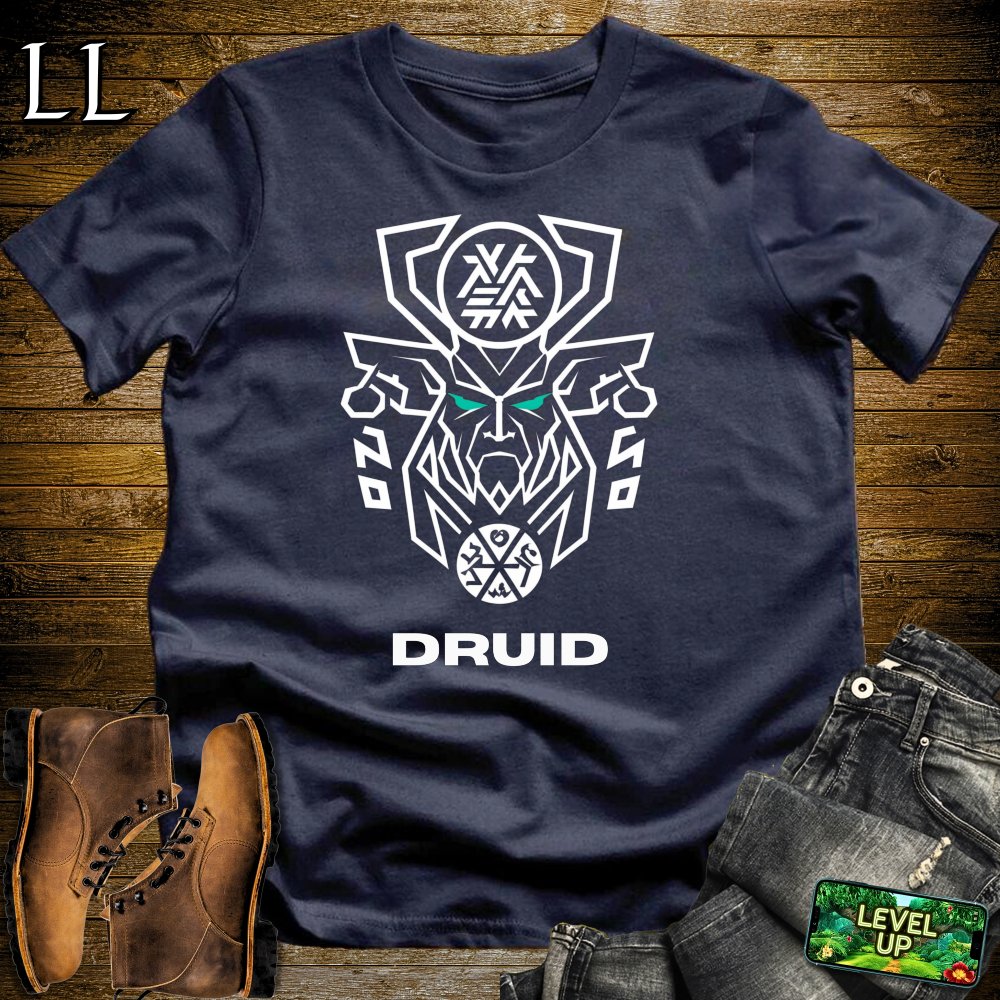 Druid Softstyle Tee - Navy - LegacyLayers