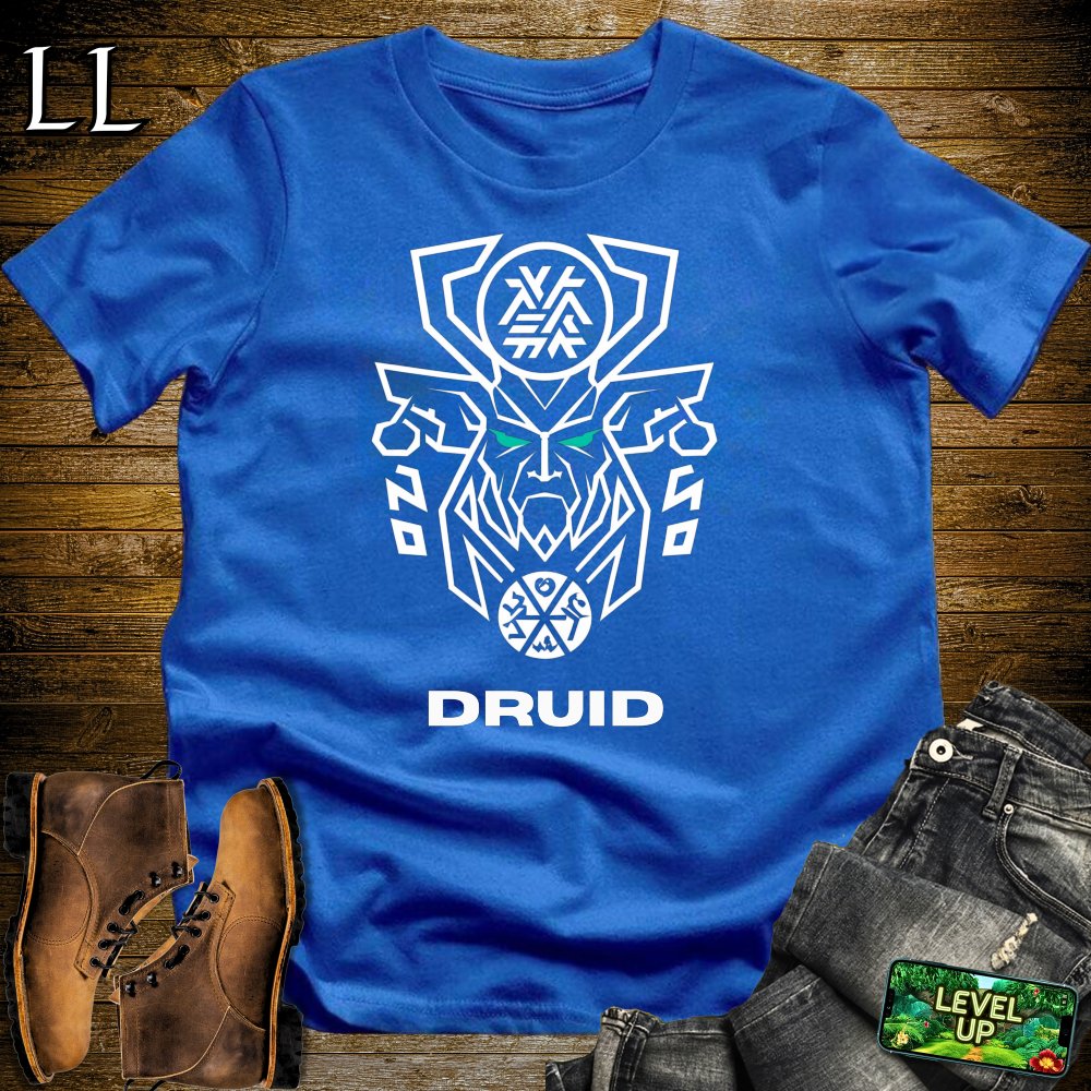 Druid Softstyle Tee - Royal - LegacyLayers