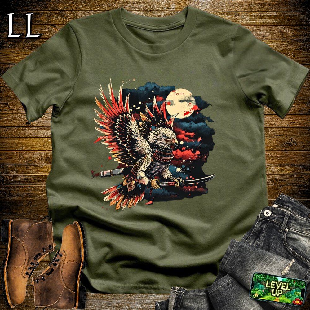 Eagle Samurai Softstyle Tee Military Green | Samurai Tee