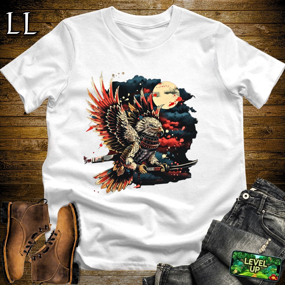 Eagle Samurai Softstyle Tee White | Samurai Tee