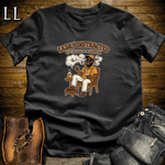 Easily Distracted by Cigars and Bourbon 1 T-Shirt Black | Cigar And Bourbon Tee