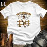 Easily Distracted by Cigars and Bourbon 2 T-Shirt White | Cigar And Bourbon Gift Tee