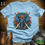 Elephant Samurai Softstyle Tee Light Blue | Samurai Tee