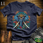 Elephant Samurai Softstyle Tee Navy | Samurai Tee