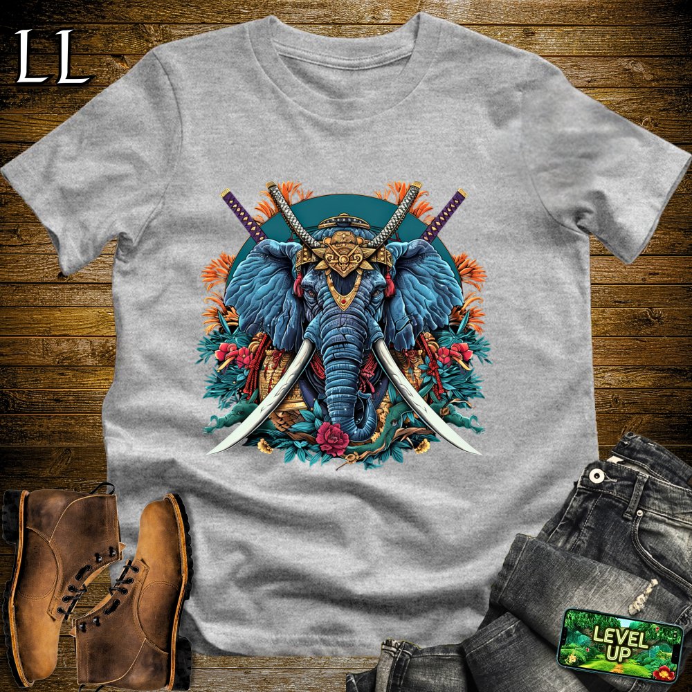Elephant Samurai Softstyle Tee Sport Grey | Samurai Tee