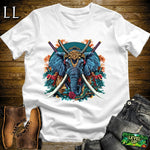 Elephant Samurai Softstyle Tee White | Samurai Tee