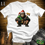 Elf Gorilla Softstyle Tee - White - LegacyLayers