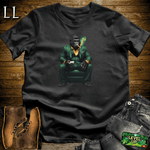 Emerald Boss Cigar Gorilla Black | Gorilla Graphic Tee