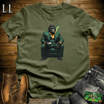 Emerald Boss Cigar Gorilla Military Green | Gorilla Graphic Tee