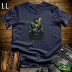 Emerald Boss Cigar Gorilla Navy | Gorilla Graphic Tee