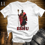 Eshu African God Softstyle Tee - White - LegacyLayers