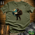 Explorer Gorilla Softstyle Tee - Military Green - LegacyLayers