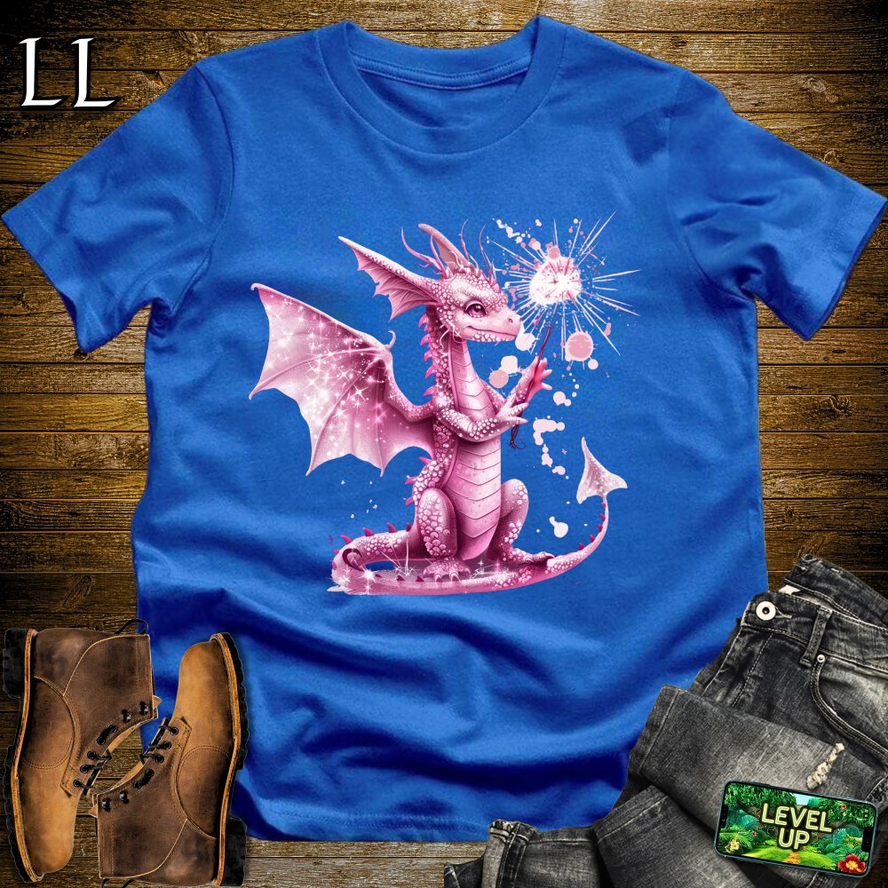 Fairy Dragon Softstyle Tee - Royal - LegacyLayers