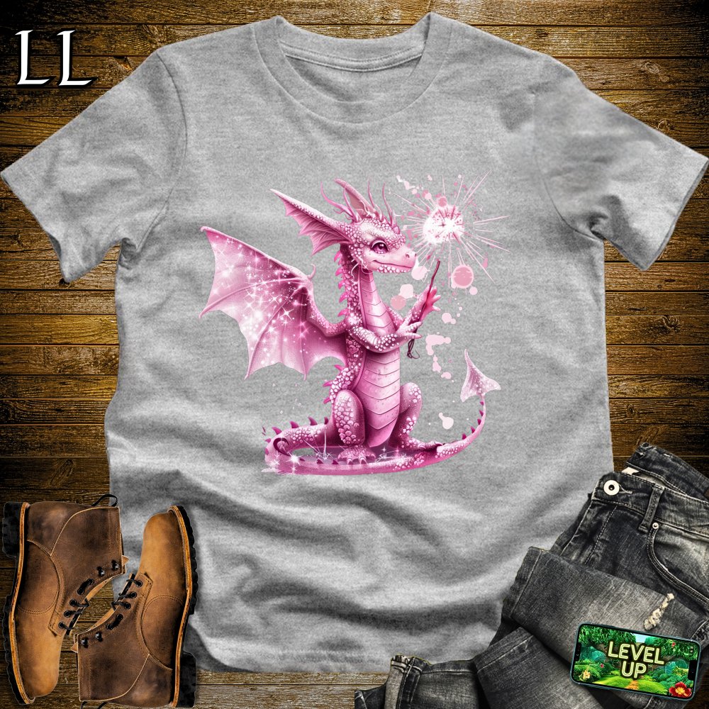 Fairy Dragon Softstyle Tee - Sport Grey - LegacyLayers