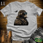 Fighter Pilot Gorilla Sport Grey | Aviation Shirt