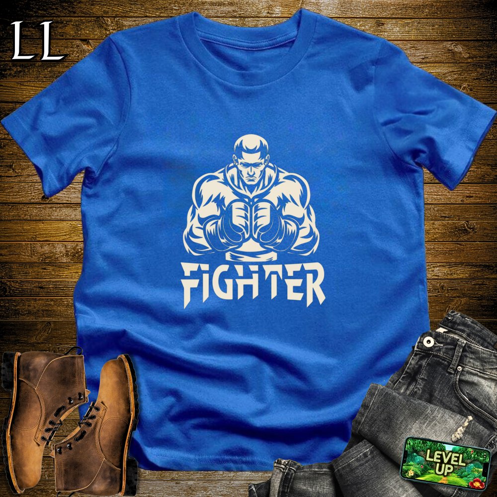 Fighter Softstyle Tee - Royal - LegacyLayers