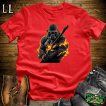 Fire Gorilla Softstyle Tee Red | Wildfire Shirt