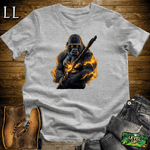 Fire Gorilla Softstyle Tee Sport Grey | Wildfire Shirt