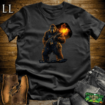 Fire Gun Gorilla Black | Hot Shirt