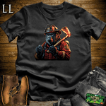 Firefighter Gorilla Black | Heroic Tee