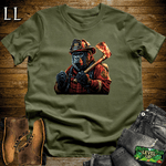 Firefighter Gorilla Military Green | Heroic Tee