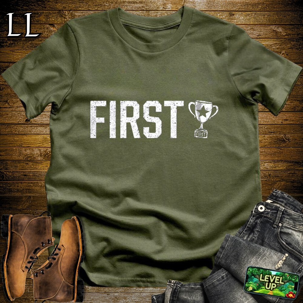 First Softstyle Tee - Military Green - LegacyLayers